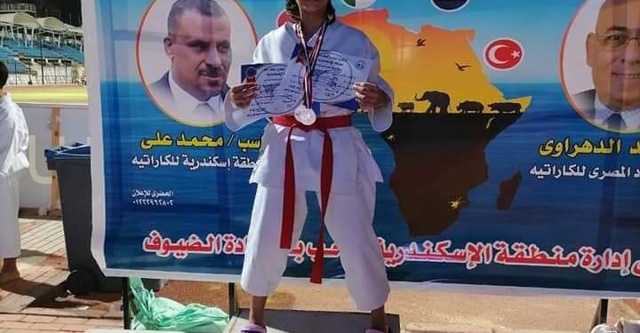 انضمام اللاعبة مريم عبد المنعم لصفوف منتخب مصر الكاراتيه