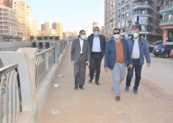 جولة تفقدية لأعمال التطوير الجارية بمدينة طنطا لمحافظ الغربية