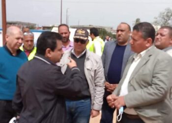 متابعة مشروعات تطوير الريف المصري حياه كريمه بأبوحمص