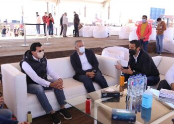 وزير الشباب يشهد