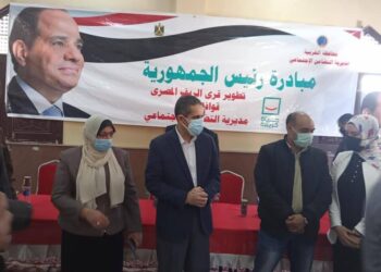 قافله اجتماعية عينيه طبية والتي تنفذها مديرية التضامن الاجتماعى توفير حياة كريمة