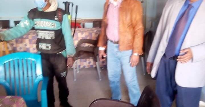 تعقيم مدرسة شركه السكر بنجع حمادي شمال قنا استعدادا للترم الثاني