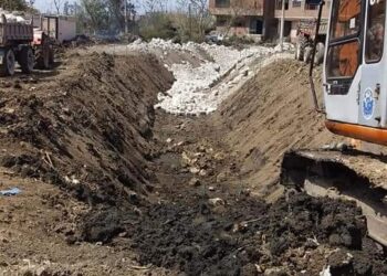 استمرار متابعة المشروعات القائمة بقرى الباجور بالمنوفية