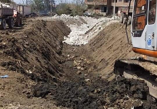 استمرار متابعة المشروعات القائمة بقرى الباجور بالمنوفية