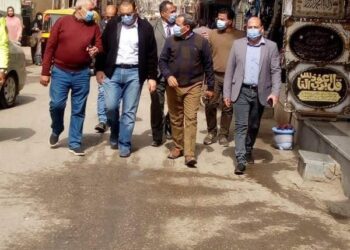 غراب يأمر برصف ورفع كفاءة شوارع بلبيس والبدء في تطوير ميدان المحطة