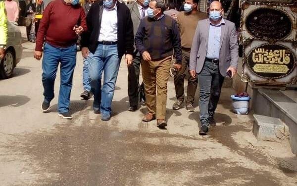 غراب يأمر برصف ورفع كفاءة شوارع بلبيس والبدء في تطوير ميدان المحطة