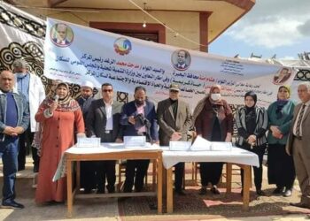 مبادرة حياة كريمة بقرية بركة غطاس بأبوحمص