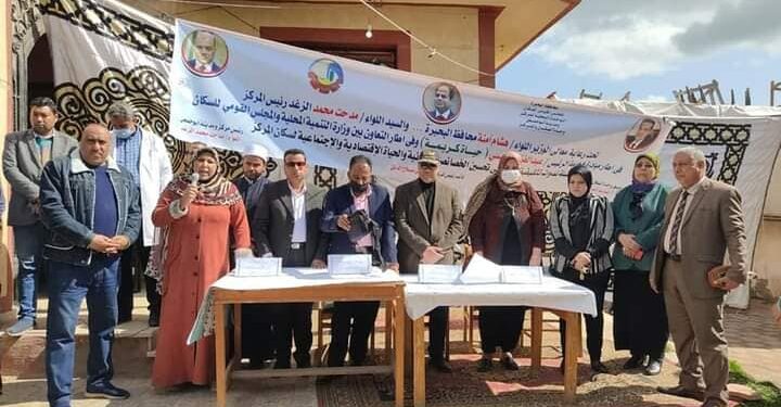 مبادرة حياة كريمة بقرية بركة غطاس بأبوحمص