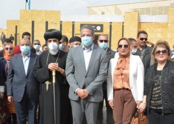 كلمة وزير التنمية المحلية خلال افتتاح تطوير نقطة مشروع إحياء مسار العائلة المقدسة