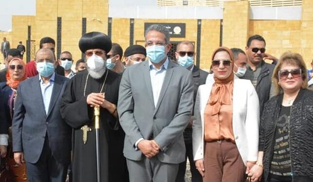 كلمة وزير التنمية المحلية خلال افتتاح تطوير نقطة مشروع إحياء مسار العائلة المقدسة