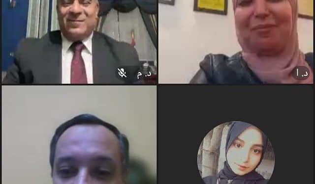 افتتاح معرض " ابداعات خطية " لطلاب الفرقة الثانية بقسم التربية الفنية