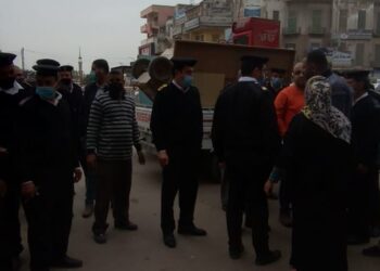 حملة مكبرة لمرافق الغربية لإزالة الإشغالات والمخالفات بالمحلة الكبرى