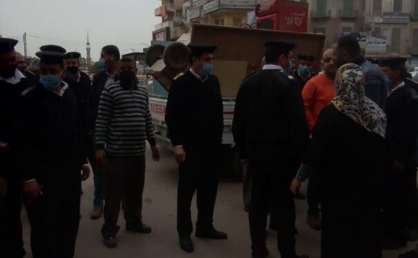 حملة مكبرة لمرافق الغربية لإزالة الإشغالات والمخالفات بالمحلة الكبرى