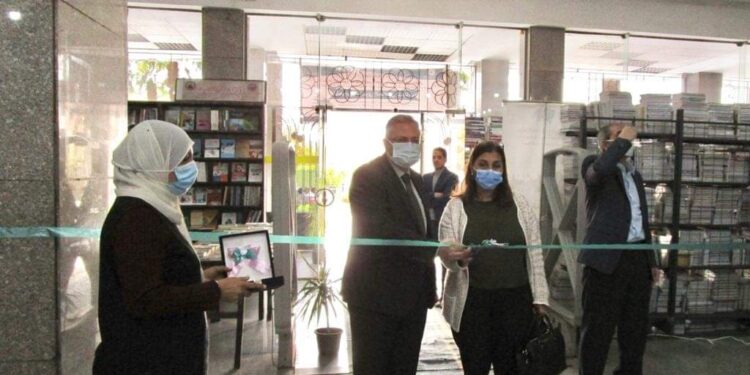 انطلاق فعاليات المعرض السنوي الخامس للكتاب بجامعة حلوان