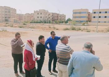 مسئولو “جهاز حدائق أكتوبر” يتابعون سير العمل بمنطقتي ابني بينك 5 و7 بالمدينة