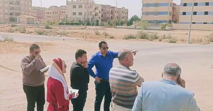 مسئولو “جهاز حدائق أكتوبر” يتابعون سير العمل بمنطقتي ابني بينك 5 و7 بالمدينة