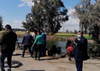 حملة لإزالة الاشغالات على الطريق السريع طنطا القاهره بنطاق مركز ومدينة طنطا