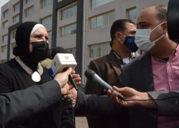 وزيرة التجارة والصناعة ومحافظ الغربية يتفقدان المجمع الصناعي بالمحلة الكبرى ومصانع الغزل والنسيج بمحلة أبو على