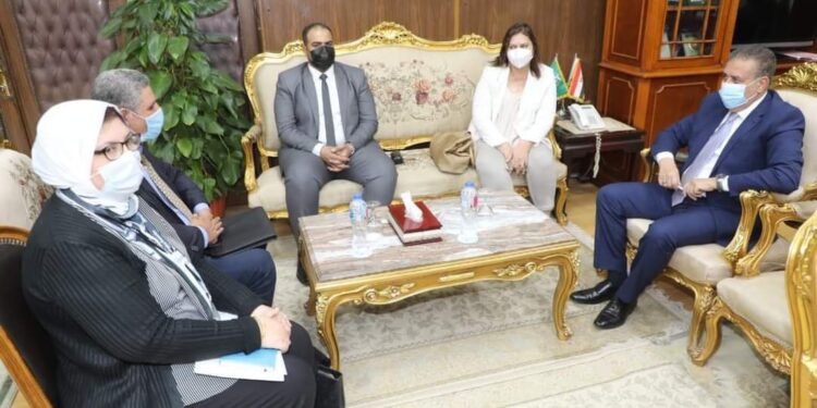 مباحثات ثلاثية بين محافظ المنوفية ومؤسستي ليلة القدر ومصر الخير لدعم الأسر