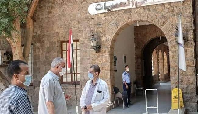 إصابة ٧ حالات تمريض وطبيبة ومعاون بفيرس كورونا بمستشفى حميات قنا