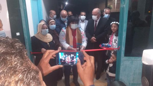 وزاره التضامن الاجتماعي بقنا تفتتح معرض الاسره المنتجه للحرف التراثيه اليدويه