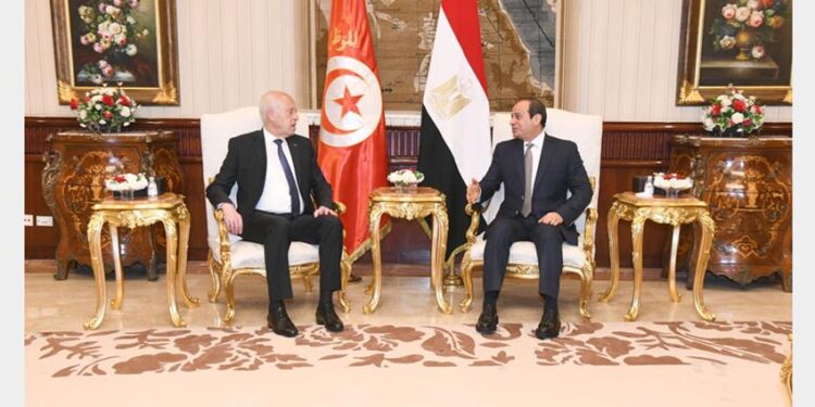 الرئيس عبد الفتاح السيسي يستقبل