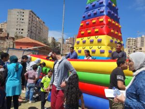 انطلاق احتفالية اليوم العالمى لاطفال التوحد بالمدينه الشبابيه بالاسكندريه.......
