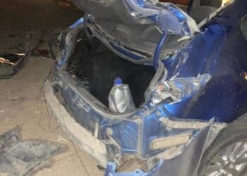 حادث مروري صعب لحارس مرمي الجونة