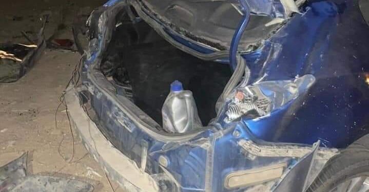 حادث مروري صعب لحارس مرمي الجونة