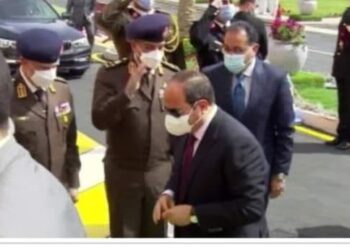 وصول الرئيس عبد الفتاح