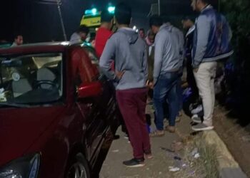 المنوفية :حادث تصادم سيارات