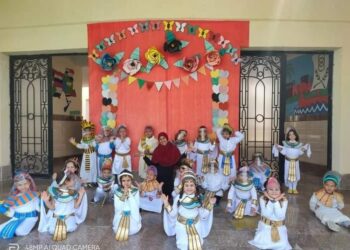 محافظ كفر الشيخ يشيد بمحاكاة المدرسة المصرية اليابانية لموكب نقل المومياوات