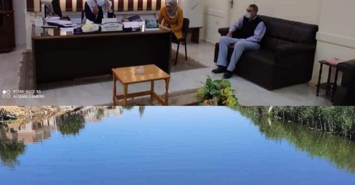 إجتماع موسع لمدير صرف