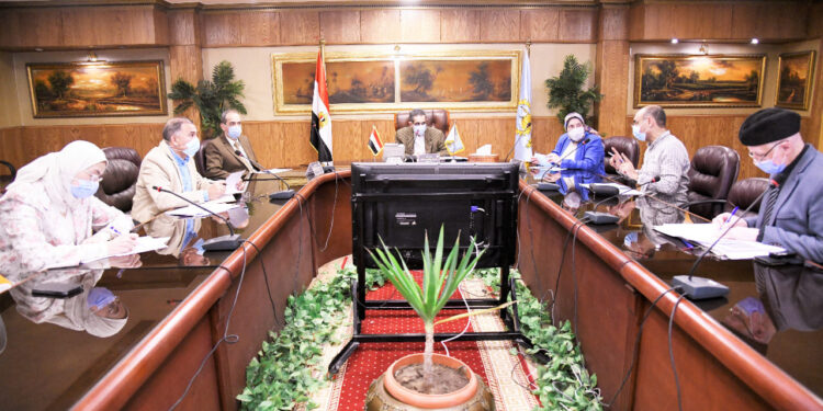 محافظ الغربية يترأس الاجتماع التنسيقي الدوري لحياة كريمة لمتابعة الموقف التنفيذي