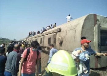 الصحة تعلن إصابة 97 مواطنًا في حادث قطار طوخ ووزيرة الصحة تتوجه لمكان الحادث