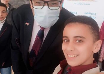 فخر محافظة الغربية الطالب فيصل وليد في المشروع الوطني للقراءة