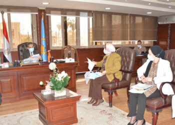 محافظ الغربية يناقش الموقف التنفيذي لعدد 177 مشروع ضمن مبادرة حياة كريمة