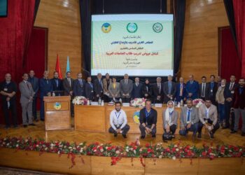 جامعة الفيوم تحصل على المركز الثالث في ملتقى تبادل عروض تدريب الطلاب على مستوى الجامعات العربية