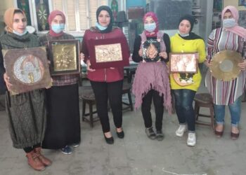 الشباب والرياضة بالغربية تستأنف ورش عمل النحاس