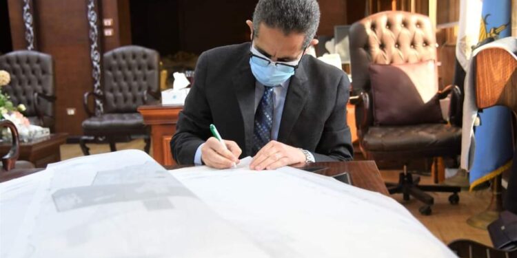 محافظ الغربية يعتمد المخططات التفصيلية لعدد (٣٨) قرية بمركز طنطا.