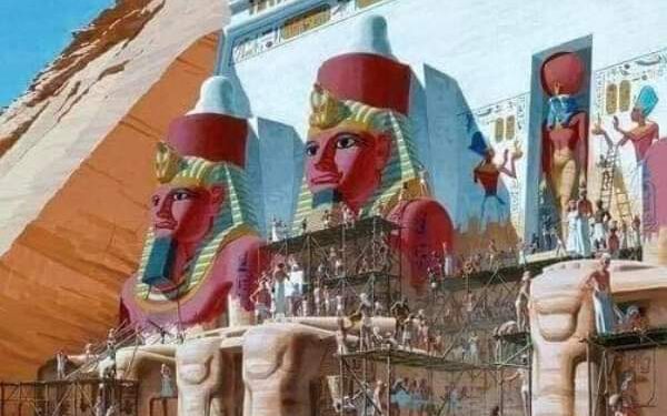 مصر وشعبها كانوا حيث لم يكن شيء