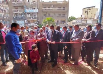 إفتتاح معرض بيع السلع الغذائية بأرض المعارض بالبحيره بمناسبه شهر رمضان الكريم