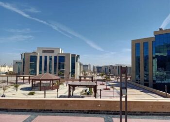 متابعة أعمال البنية المعلوماتية بجامعة الجلالة