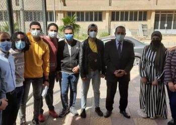 مبادرة كلية التكنولوجيا والتعليم جامعة حلوان للتشجير بأيدي الطلاب