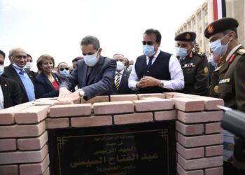 وزير التعليم العالي ومحافظ الغربية يضعان حجر الأساس للجامعة التكنولوجية ببهبيت الحجارة