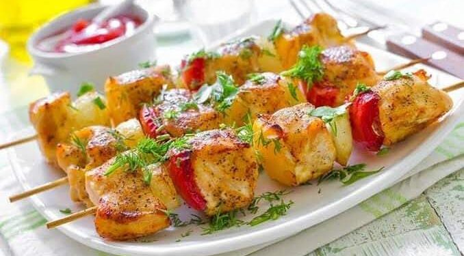 طريقة عمل شيش طاووق