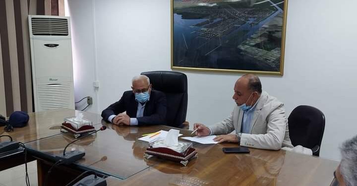 محافظ بورسعيد يتابع الموقف التنفيذي لتطوير ميناء غرب بورسعيد