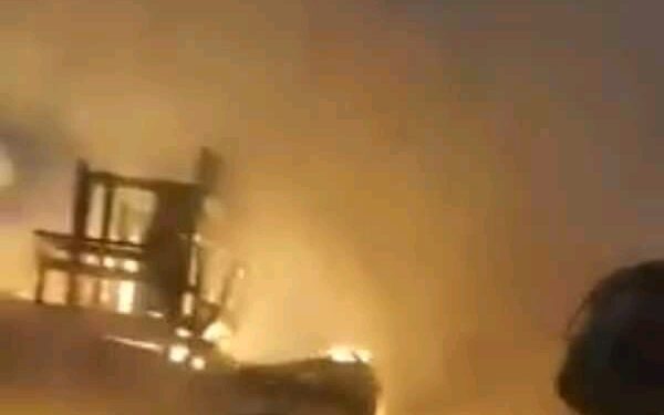 بسبب فرن بلدي حريق هائل يمتد لنصف ساعة بقنا