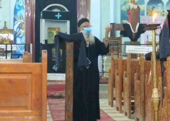 عظة ليلة الأربعاء الكبير من البصخة المقدسة بكنيسة مارمينا وماريوحنا