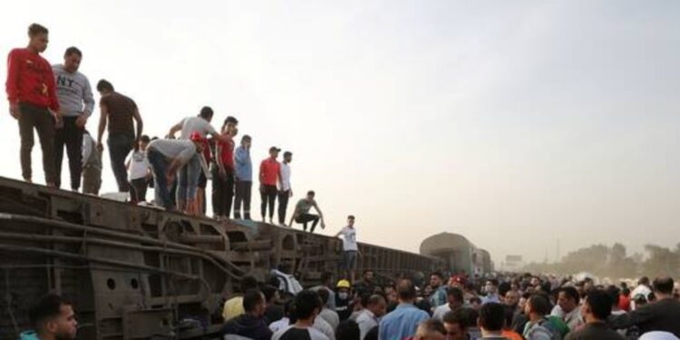 القبض علي سائق قطار طوخ .